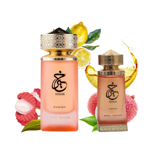 Bundle Khair Fusion Lychee Oil & Perfume EDP