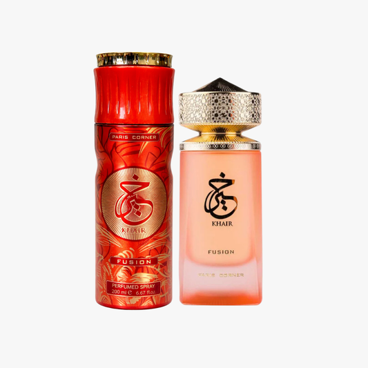 Bundle Khair Fusion Lyche Edp and Deo