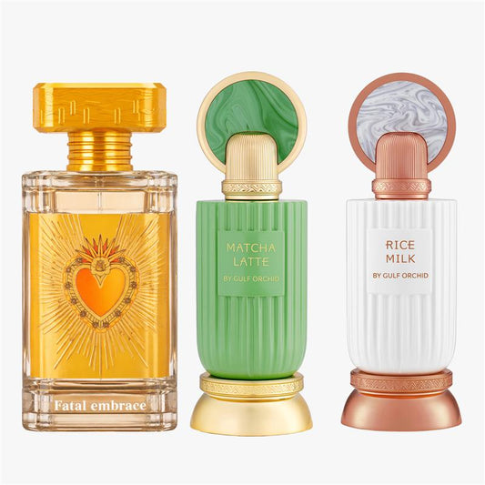 Bundle of Rice Milk, Matcha Latte and Fatal Embrace