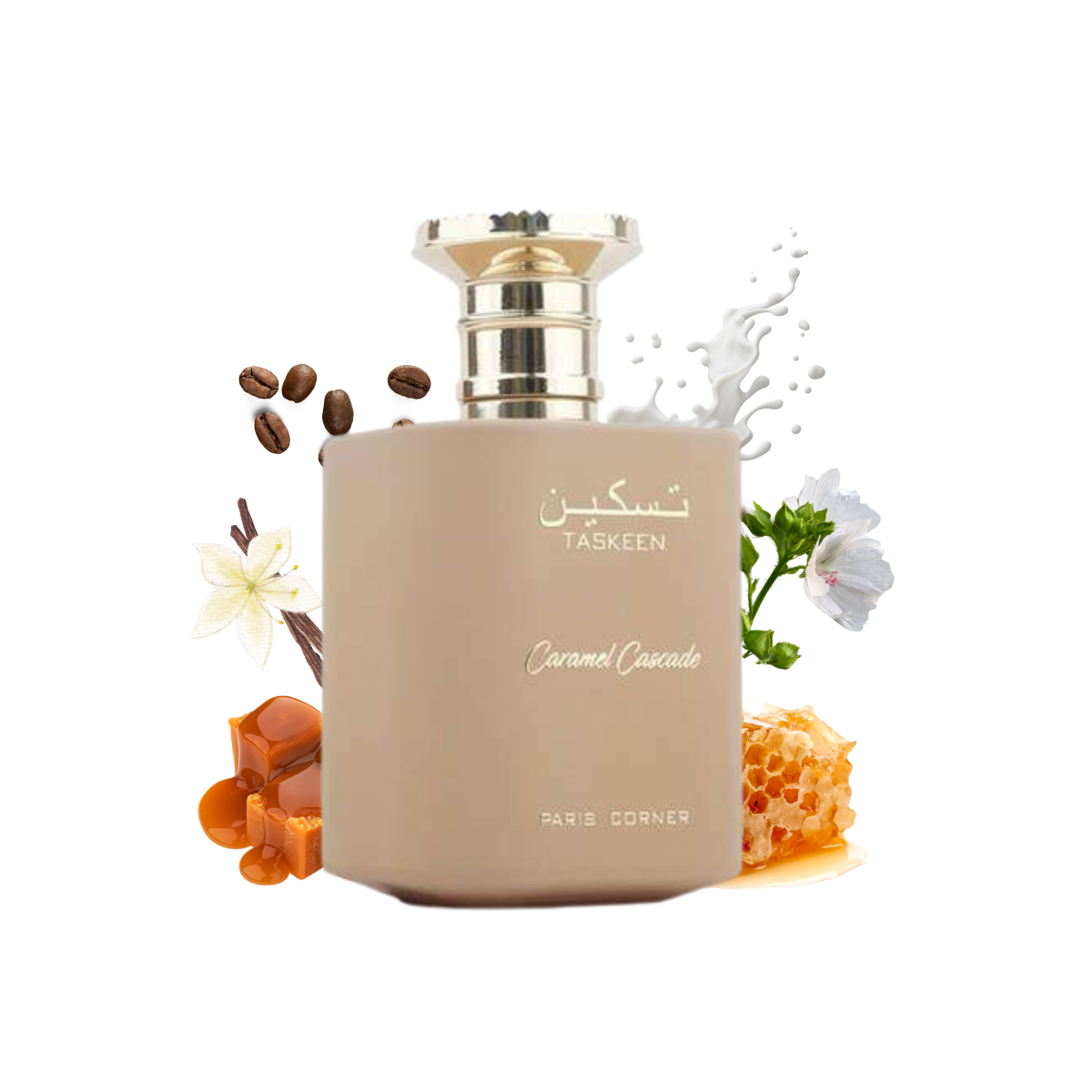 TASKEEN Caramel Cascade Scent - Unisex vanilla perfume