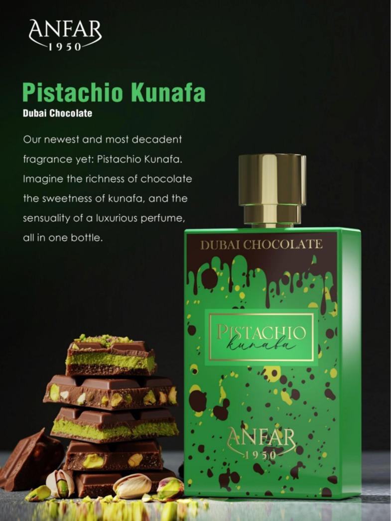 Dubai Chocolate - Pistachio Kunafa for Men and Women