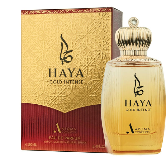 Haya Gold Intense & kahir felicity bundle - Floral amber fragrances