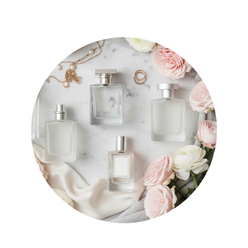 young lady perfumes