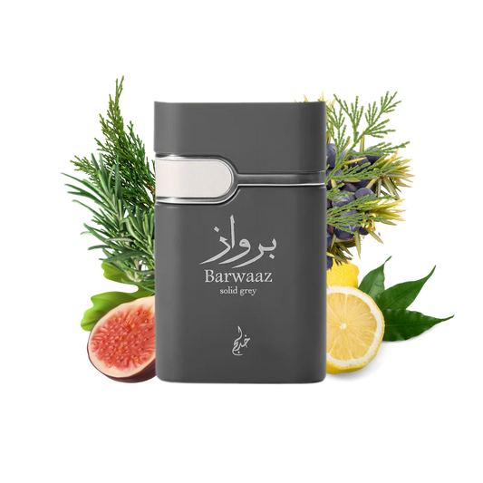BARWAAZ SOLID GREY