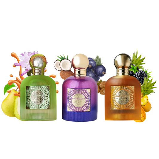 Bundle Mango Punch, Pear Potion & Juicy Melange Fruity Unisex Fragrance