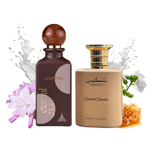 Bundle Taskeen Caramel Cascade & Eternal Coffee