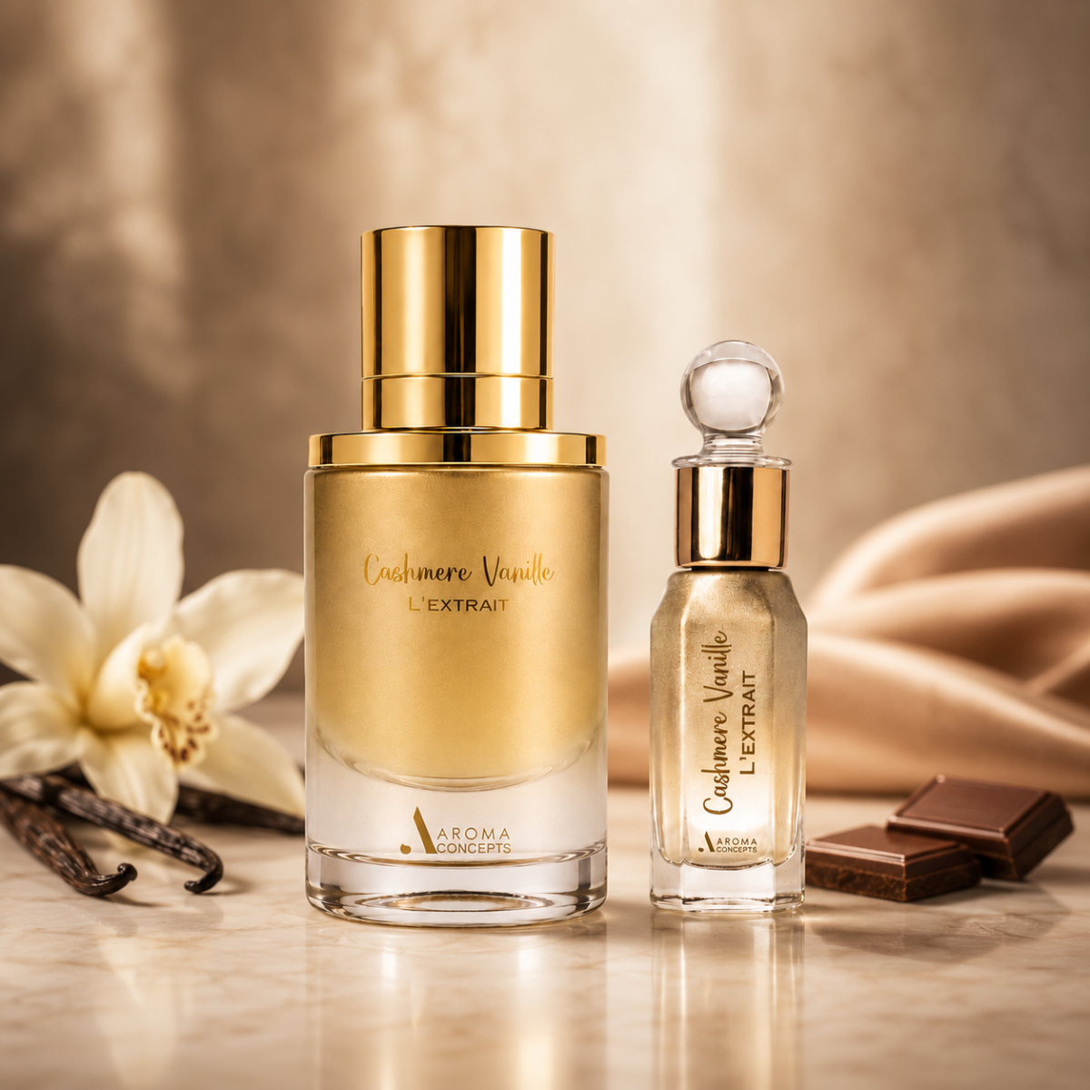 Cashmere Vanille L’Extrait &amp; Oil Bundle by Aroma Concepts