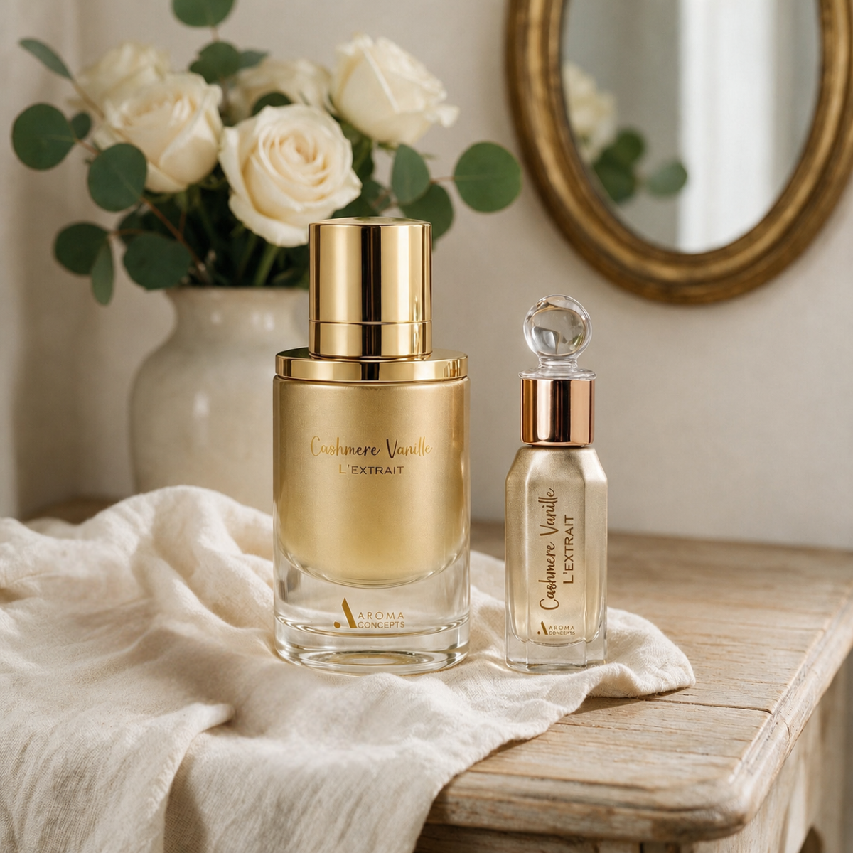 Cashmere Vanille L’Extrait &amp; Oil Bundle by Aroma Concepts