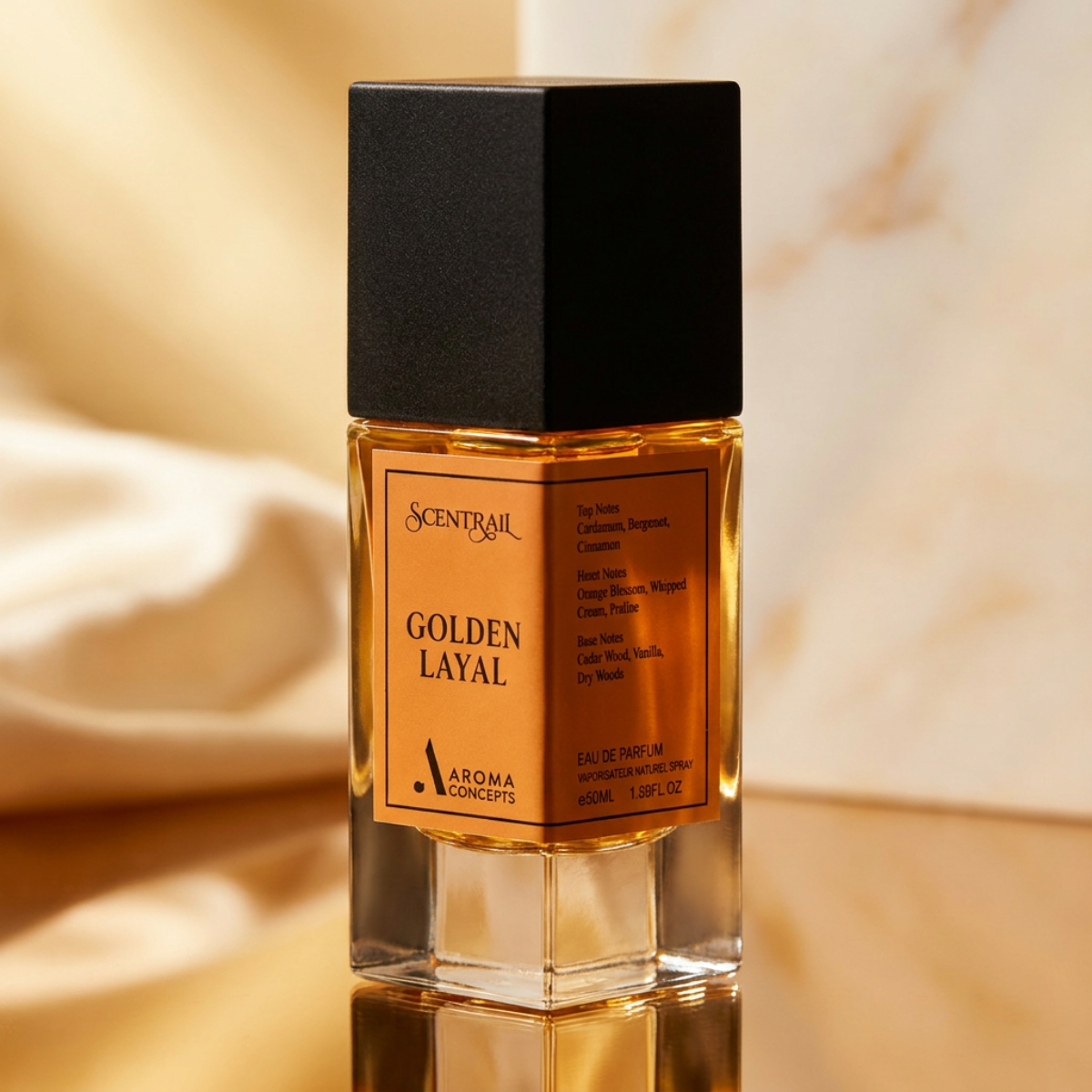 perfume set of scentrail -golden layal