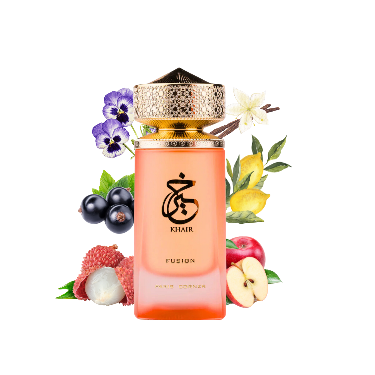 KHAIR FUSION LYCHE 100ml fruity fragrance perfume