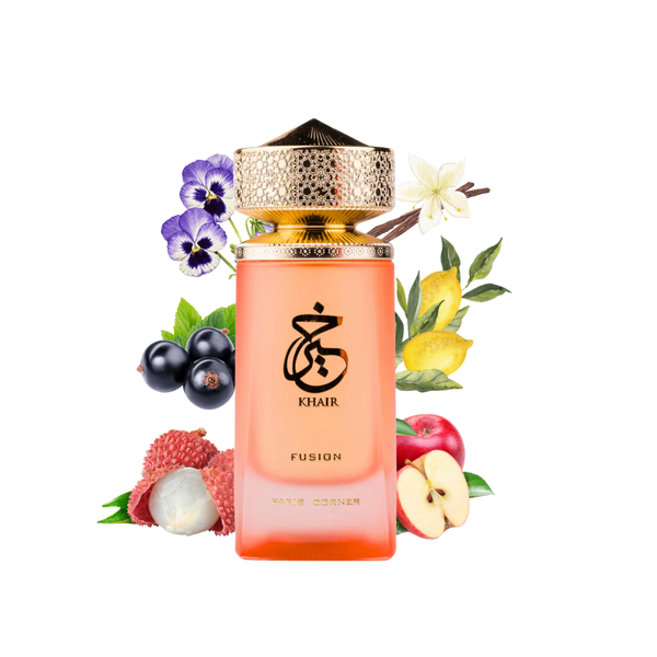 ドバイ香水Khair Fusion 100ml Buy Paris Corner KHAIR FUSION LYCHE - 100ml fruity fragrance