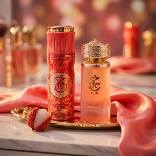 Bundle Khair Fusion Lyche Edp and Deo