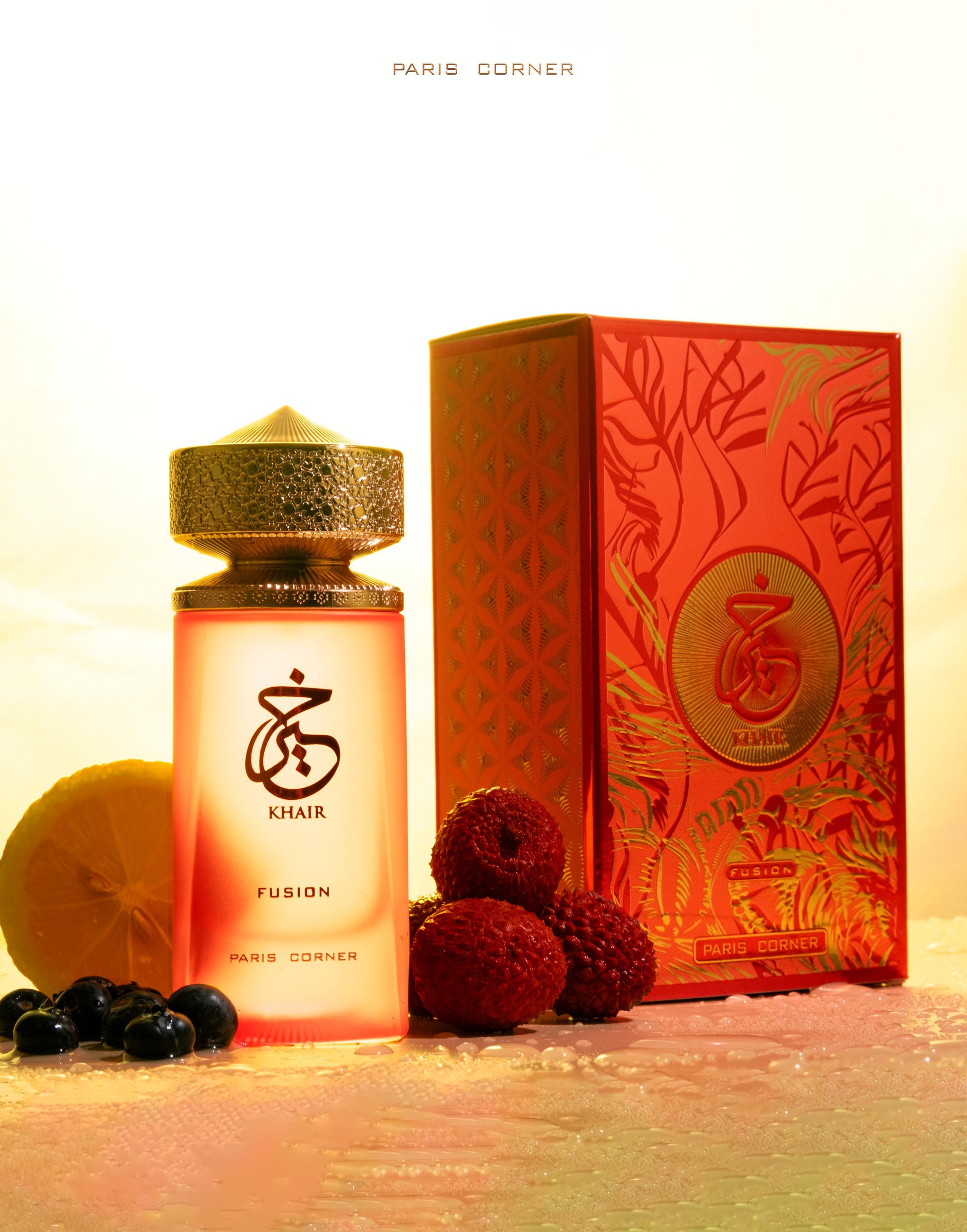 KHAIR FUSION LYCHE 100ml fruity fragrance perfume