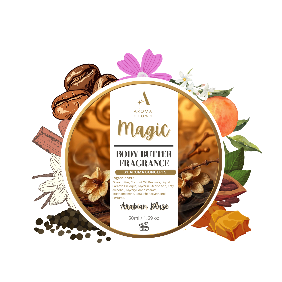 Magic Arabian Blaze - Aroma Glow Body Butter