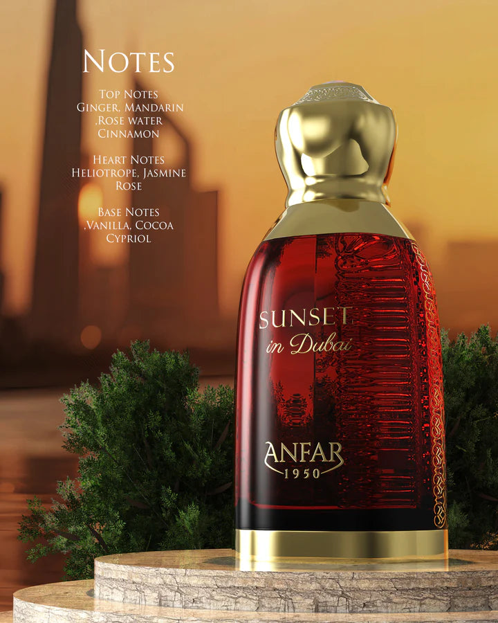 sunset in dubai unisex perfume 