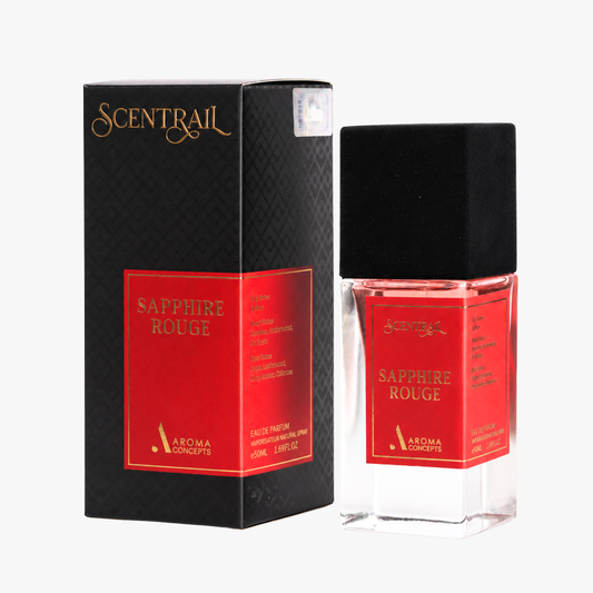Sapphire Rouge long lasting unisex perfume inspired by Baccarat Rouge 540