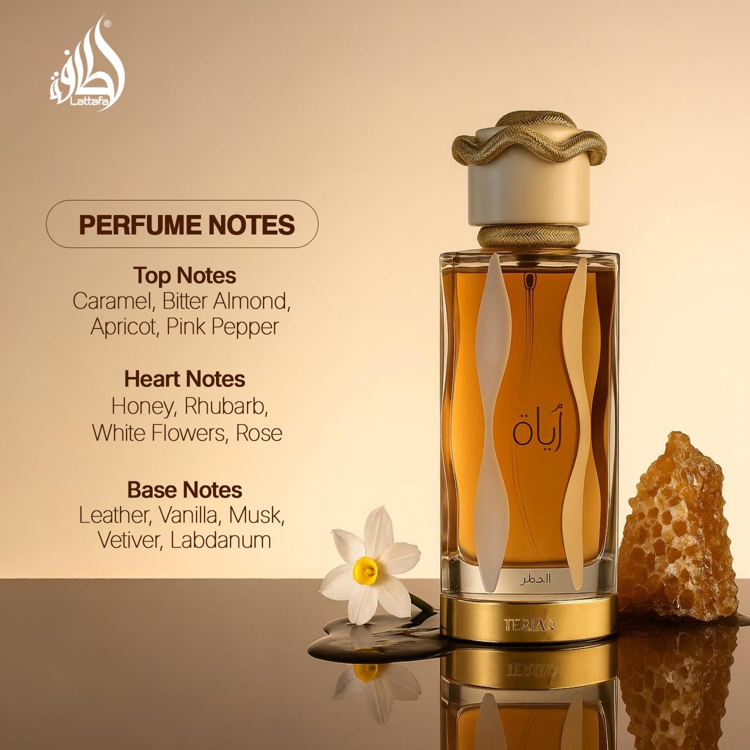 Teriaq 100ml Unisex Perfume by Lattafa – Aroma Concepts LLC