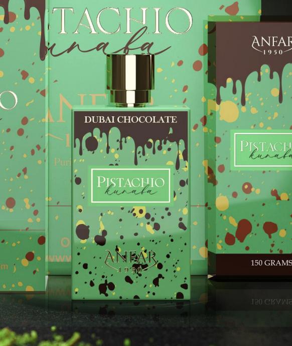 Dubai Chocolate - Pistachio Kunafa for Men and Women