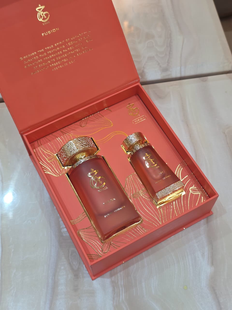 Bundle Khair Fusion Lychee Oil & Perfume EDP