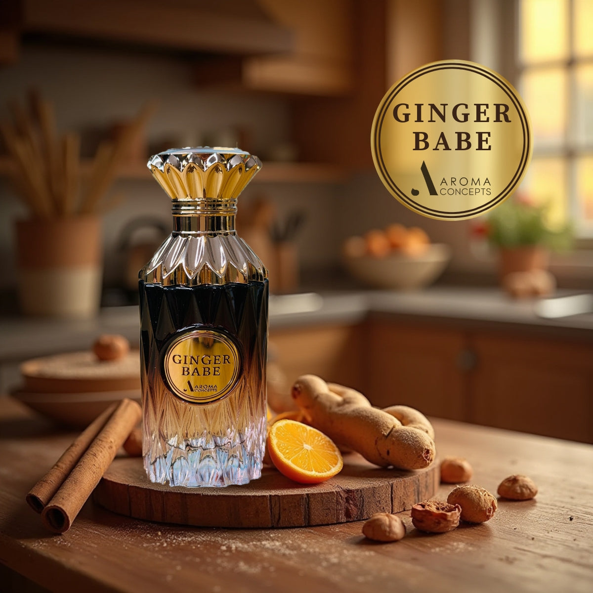 ginger babe gourmand unisex perfume 