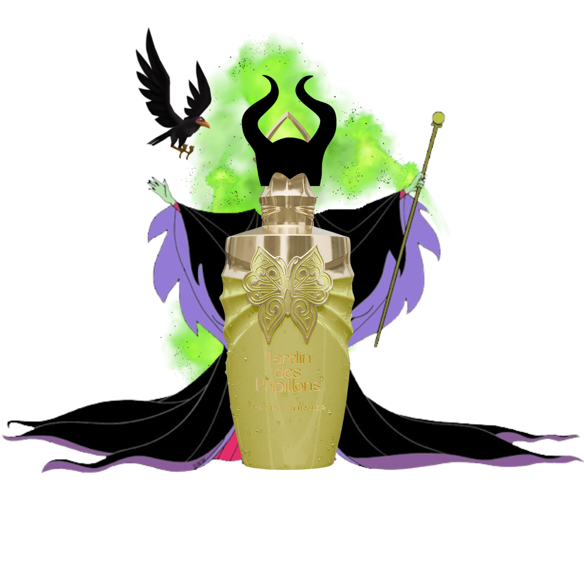 jardin des vpaplillons perfume bottle