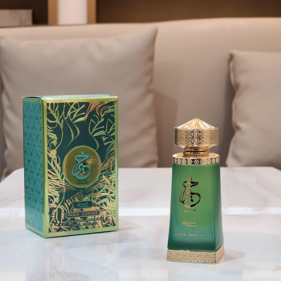 khair pistachio oil perfume