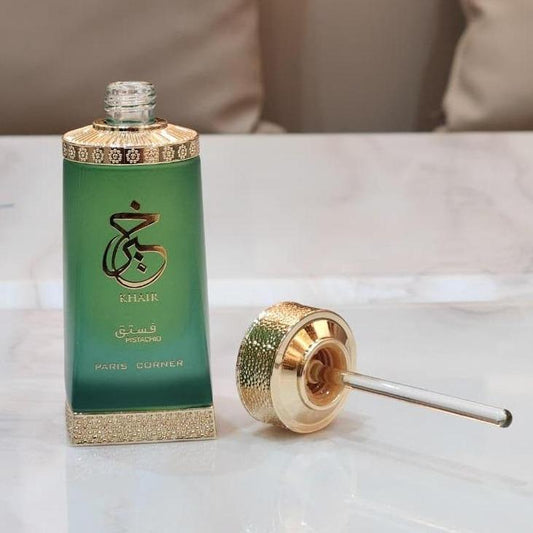 khair pistachio oil perfume