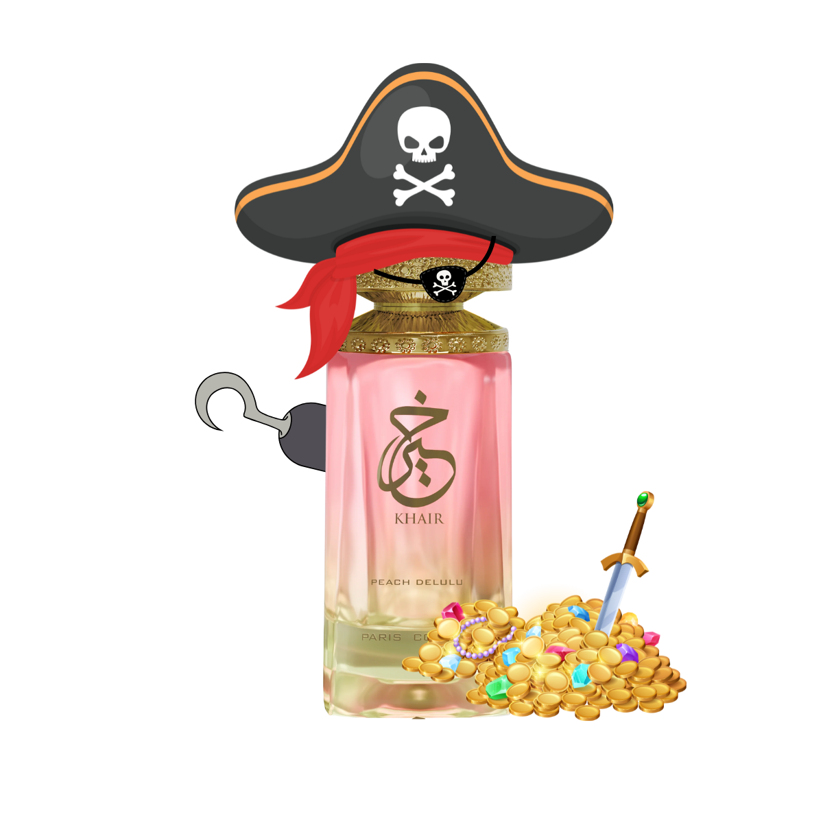 peach delulu perfume 