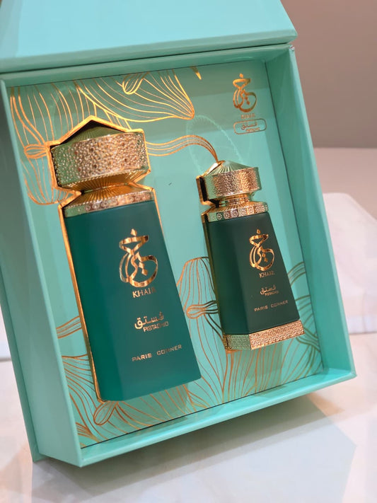 Bundle Khair Pistachio Oil & Perfume EDP