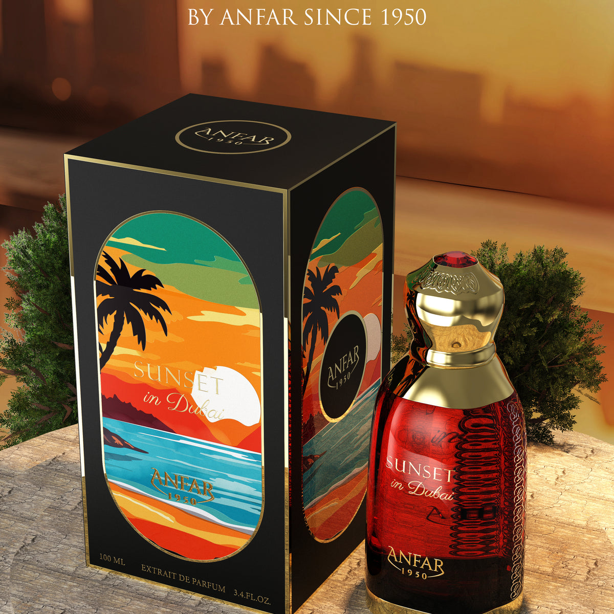 new arrival sunset in dubai unisex perfume 
